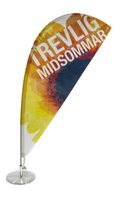 Beachflagga bord Midsommar